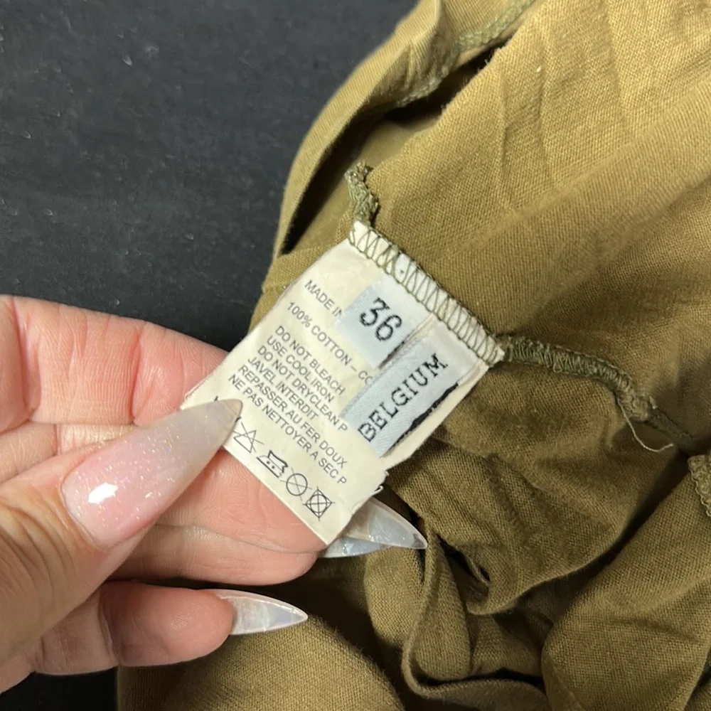 Ann DEMEULEMEESTER sleeveless t shirt deconstructionist Y2K collectible … - Picture 4 of 5